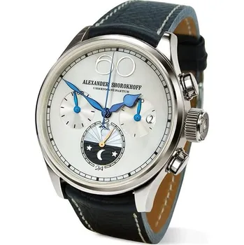 Hodinky Alexander Shorokhoff Day&Night Chrono AS.LCD01-1 + 5 let záruka a dárek ZDARMA