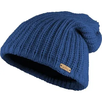 Čepice Bontis Dámská spadená zimní čepice s fleecem - Královská modrá | uni