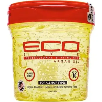 Stylingový přípravek Eco Style - Styling Gel with Argan Oil - profesionální stylingový gel s arganovým olejem (236ml)