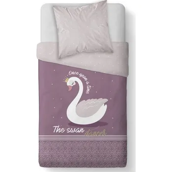 Povlečení TODAY KIDS povlečení 100% bavlna Labutí princezna 140x200/63x63 cm