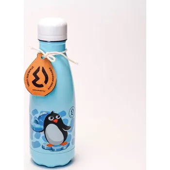 Láhev Dětská nerezová Termo láhev na pití Tučňák Potravinářská nerezová ocel 18/8, 350 ml