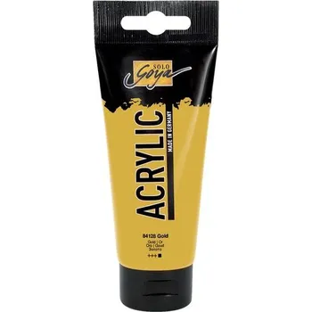 Vodová barva Akrylová barva Solo Goya 100ml zlatá