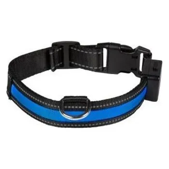 Obojek pro psa Svítící obojek Eyenimal - nabíjecí - Modrá - S