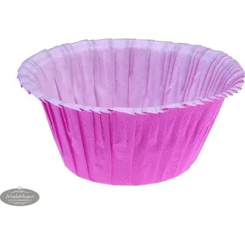 Jednorázové nádobí Pečící košíčky na muffiny samonosné - fialové 50 ks
