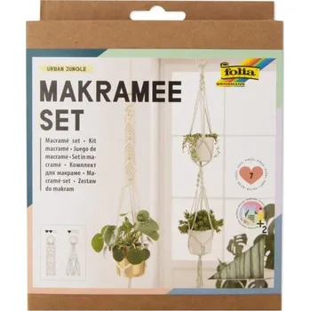 kreativní sada Macramé startovací sada závěs na květináč