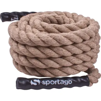 Šplhací lano Sportago Climbmaster (bez úchytu) 38mm - 9m