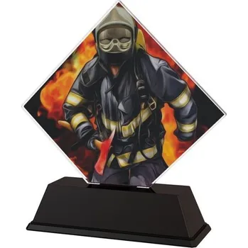 Poháry Bauer Akrylátová trofej ACSQM1 | Hasiči