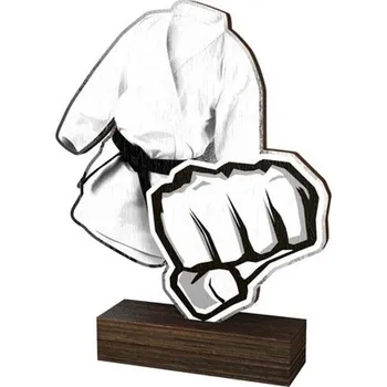 Volný čas Poháry Bauer Dřevěná plaketa WF116 | Bojová umění