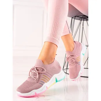 Dámské tenisky Sportovní boty na barevné platformě - 41