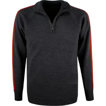 Pánský svetr Kama Svetr Kama Merino 4063 šedý