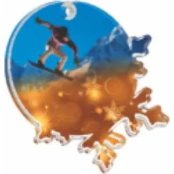 Poháry Bauer Akrylátová medaile MDA0008M07 | Snowboard