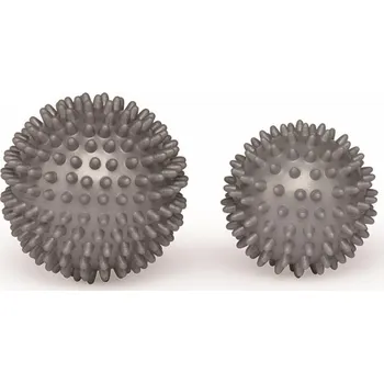 Masážní přístroj OUTLINER Masážní míčky šedé, 2 ks 9 cm; 7,5 cm