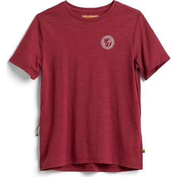 Pánské tričko Fjällräven Lehké tričko merino Specialized/Fjällräven wool t-shirt Velikost: M Červené