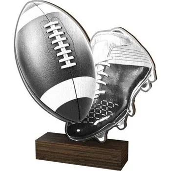 Volný čas Poháry Bauer Dřevěná plaketa WF232 | Americký fotbal