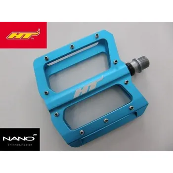 Pedál na kolo HT MTB pedály platforma HTI-ANO1SS - modrá