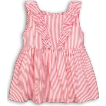 Kojenecké oblečení Tunika dívčí bavlněná, Minoti, Secret 5, růžová - 68/80 | 6-12m