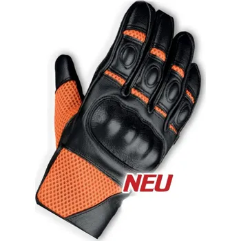 Moto rukavice NERVE Rukavice na motorku New Sporty Orange - Velikost 2XL