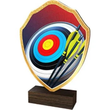 Poháry Bauer Dřevěná plaketa TFRW049 | Lukostřelba