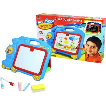 Hračka pro nejmenší Tabulka 2v1 2 strany s příslušenstvím