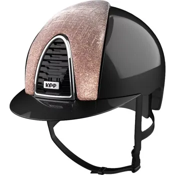Jezdecká přilba Jezdecká přilba KEP Cromo 2.0 Shine Galassia, černá, M