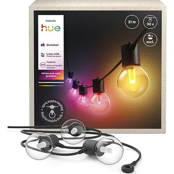 Žárovka Philips Festavia Hue globe string 21m 30bulb, extension