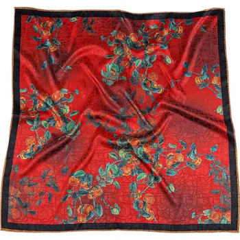 Šátek Saténový šátek 70x70 cm Varianta: 23 červená, Balení: 1 ks