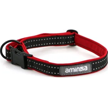 Obojek pro psa Aminela Sport & City Aminela obojek se sponou Sport & City 25mm/35-60cm, červená