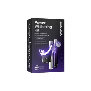 Přípravek na bělení zubů Smilepen Power Whitening Kit & Care, sada pro intenzivní bělení zubů s LED akcelerátorem