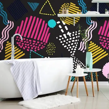 Tapeta Dovido Tapeta moderní Memphis vzor