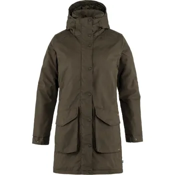 lovecká zateplená bunda dámská FJÄLLRÄVEN Högvilt Jacket W Dark Olive - M