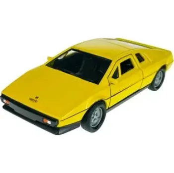 autíčko Welly LOTUS Espirit Type 79 žlutá (WE43817F-CW)