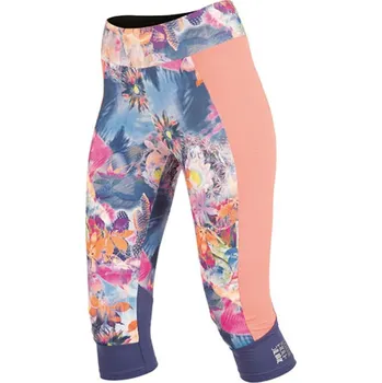 Legíny dámské sportovní v 3/4 délce 90234 - tisk - M