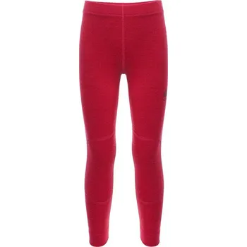 Chlapecké kalhoty Legíny dětské ACLIMA WarmWool Longs, Children Jester Red - 120