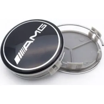 Samolepicí dekorace na vozidlo Krytky Mercedes AMG 75 mm 4 kusy