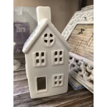 Svícen Keramický svícen domeček