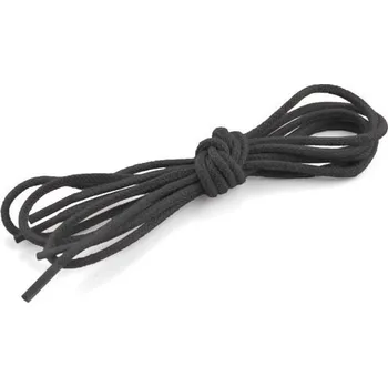 Tkaničky do bot Tkaničky kulaté slabé černé - 100 | SLABE-CERNE