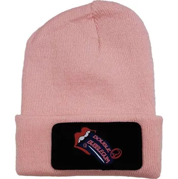 Čepice Lauren Rose Čepice s manžetou - Double Bubble Gum - Růžová