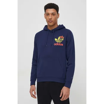 Dámská mikina Bavlněná mikina adidas Originals IM9682 námořnická modř 59X, vel. M