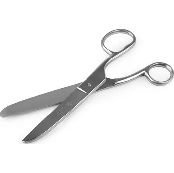 Krejčovské nůžky Nůžky délka 20,5 cm celokovové - 2 nikl