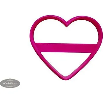 Vykrajovátko Dortmarket Vykrajovátko Srdce 7 cm - 3D tisk