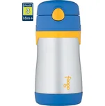 Nerezová vakuově izolovaná láhev THERMOS Kojenecká termoska 290 ml modrá
