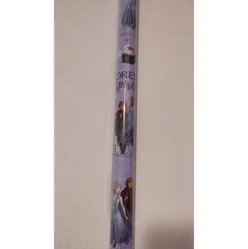 Balicí papír Disney vánoční 0,7x2 m - 14 světle fialová Frozen Ledové království