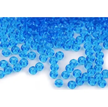 Korálek Rokajl Preciosa 8/0 - 3 mm balení 20 gramů - 60030 modrá azurová