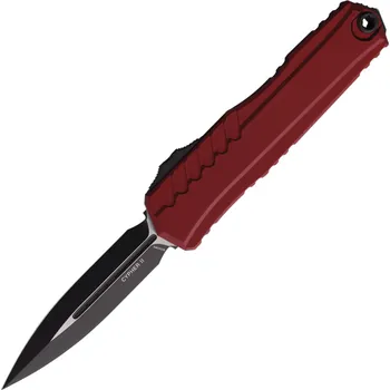 Microtech CYPHER II D/E ČERNÝ STANDARD MERLOT 1242-1MR
