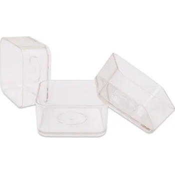 Svícen Kelímek na čajovou svíčku čtverec 19x40mm