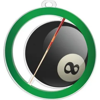 Poháry Bauer Akrylátová medaile MDA0020M66 | Billiard