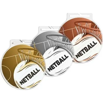 Poháry Bauer Akrylátová medaile MDAR60M17 | Netball