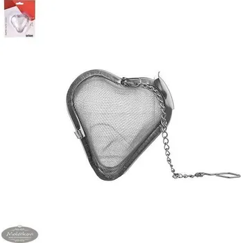 Konvice na čaj Orion CZ Čajítko nerez SRDCE 5,5x5,5 m