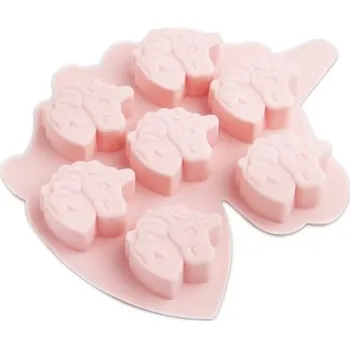 kreativní sada Silikonová forma na odlévání kreativní hmoty jednorožec