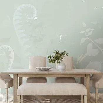 Tapeta Dovido Samolepící tapeta abstraktní rostlinné zátiší v zeleném